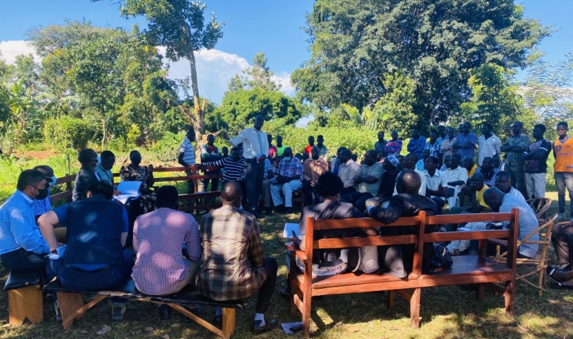 DISO addressing the community
